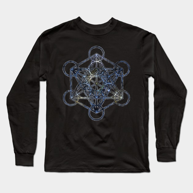 Melatrons Cube Long Sleeve T-Shirt by MellowGroove